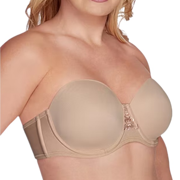 NWT Vanity Fair Beauty Back Strapless Bra-
74380 36DD Rose Beige In Box - Picture 1 of 10